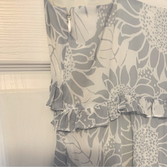 Madewell Summer Dress - Light Blue & White, New - Picture 5 of 7